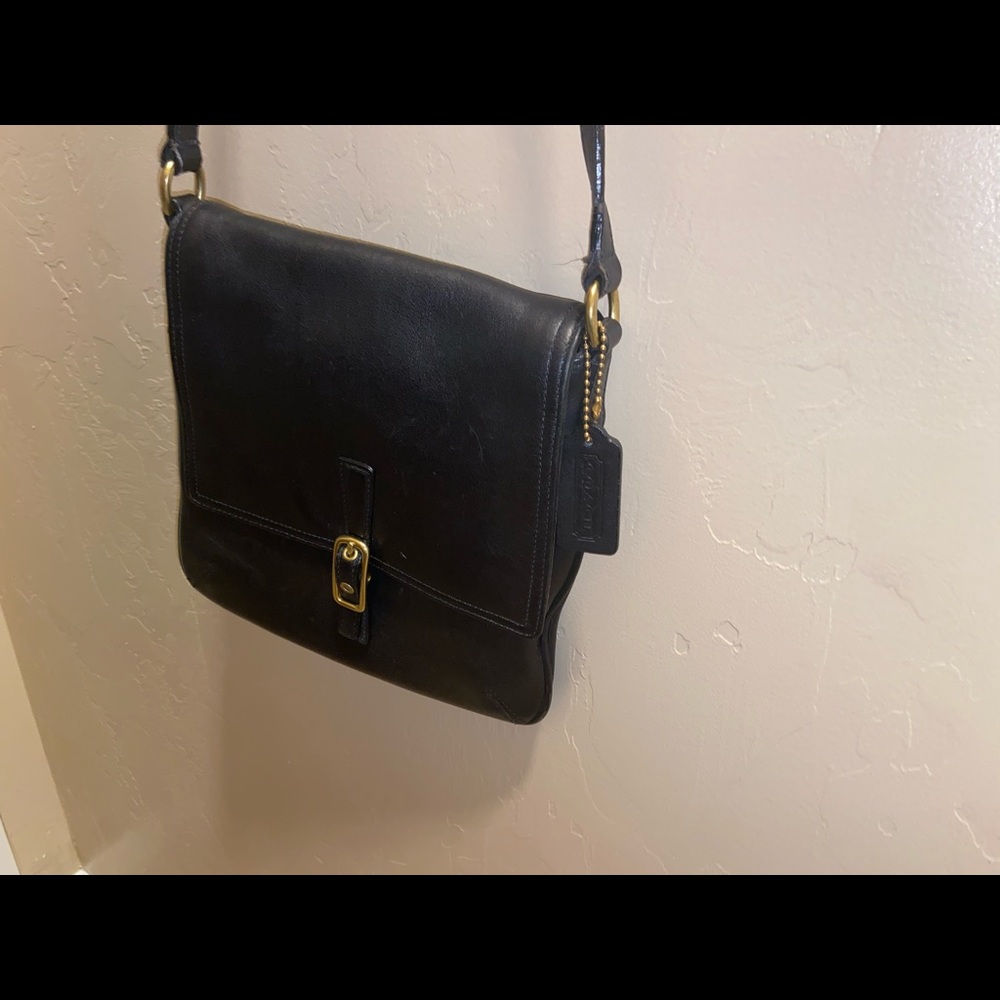Coach Leather Cross Body Purse